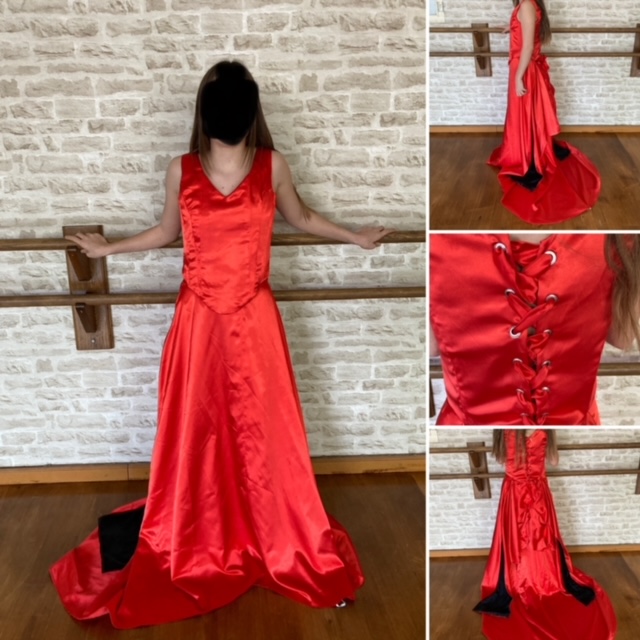 Costume de Satine dans Moulin Rouge .Taille M/L